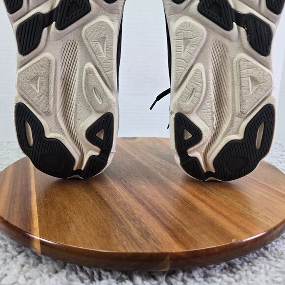 Hoka One One Clifton 9 Black White Athletic Gym Casual Running Shoe Mens 11.5 D - Picture 11 of 13